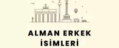 alman erkek isimleri